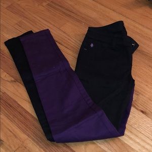 Half and half jeans